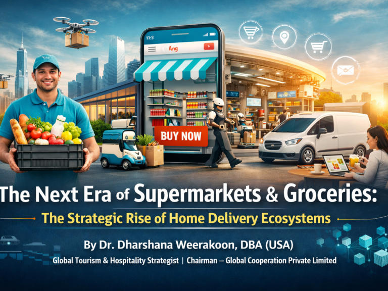 Home delivery supermarket model