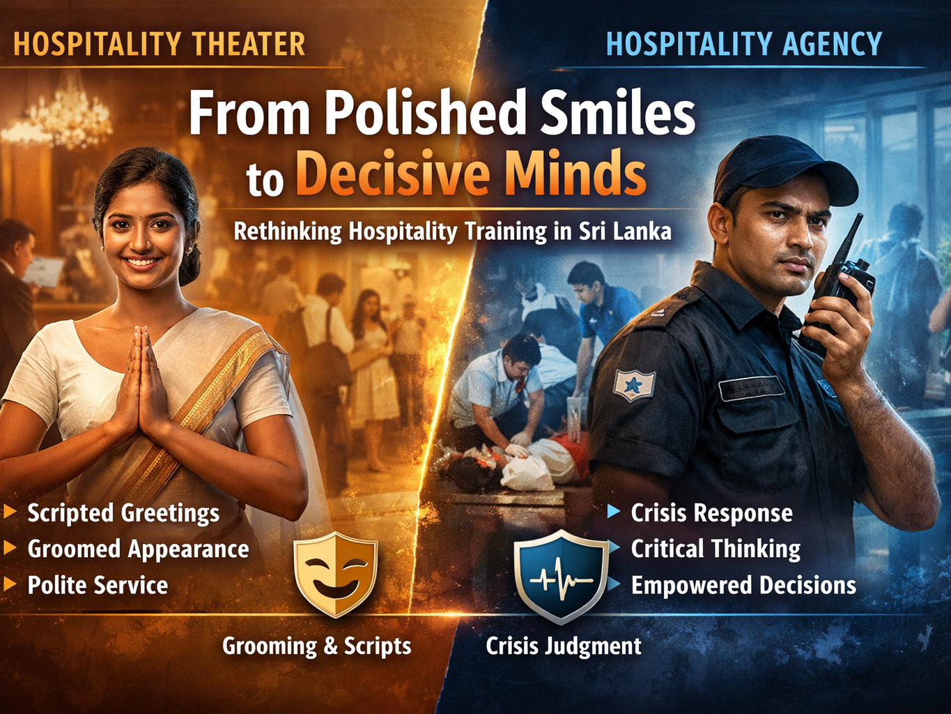 Hospitality training in Sri Lanka