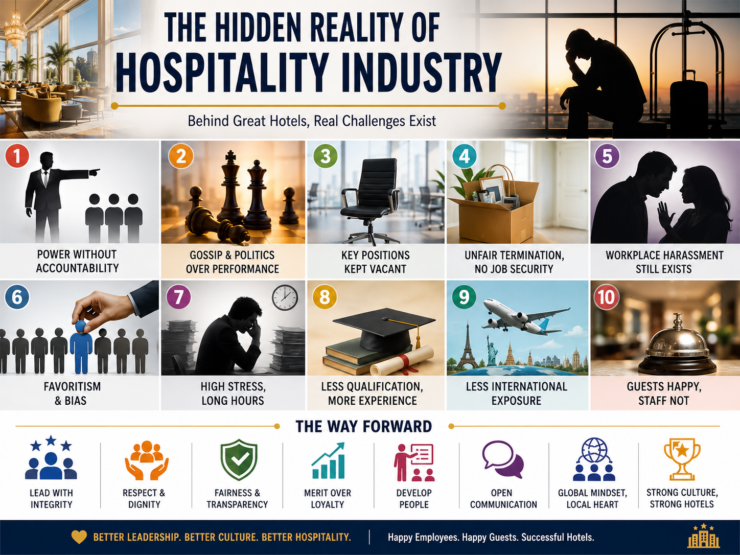 Hidden truth of the hospitality industry