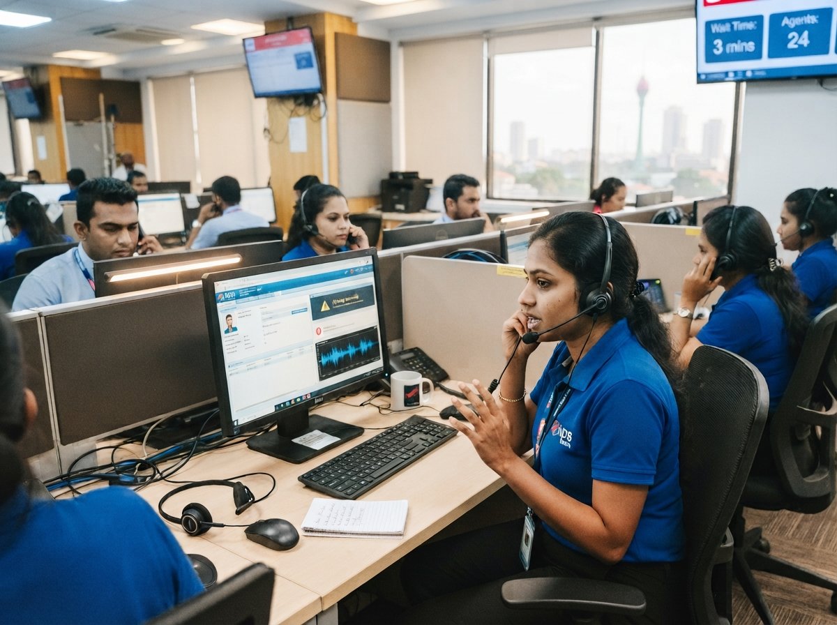 Sri Lanka bank call centre outsourcing