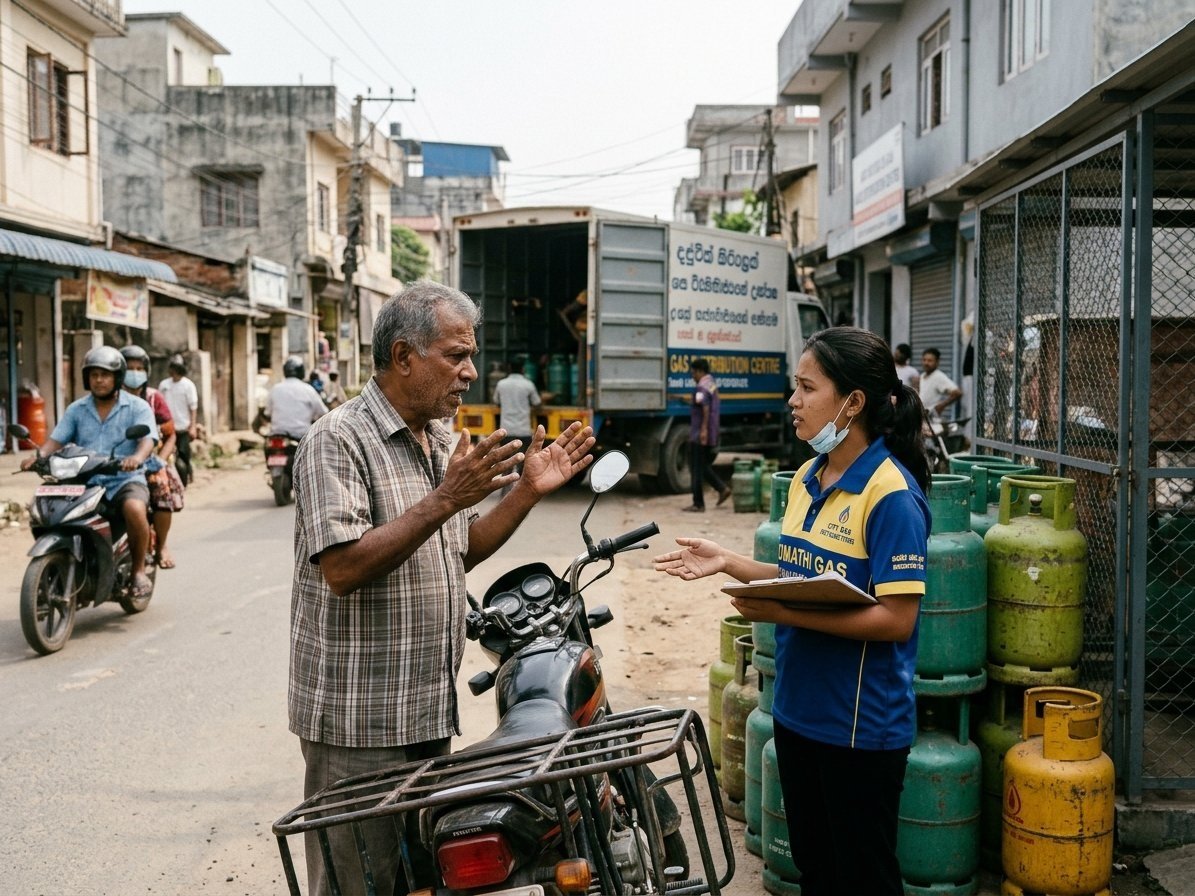 LPG availability in Sri Lanka